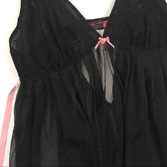 Betsey Johnson NWT Lace Babydoll Nightie - Picture 5 of 8